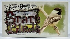2025 Topps Allen & Ginter State Birds (Minis) Chickadee - Maine #SB-19 card