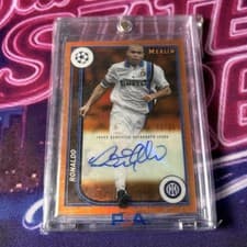 Ronaldo 2023 Topps Merlin UEFA Autograph card