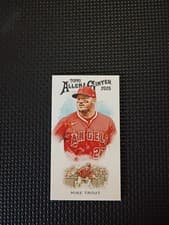 2025 Topps Allen & Ginter 1889 N22 (Minis) Mike Trout #N222-15 card