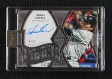 2025 Topps Five Star Preeminent Power Autographs Hideki Matsui #PEP-HM card