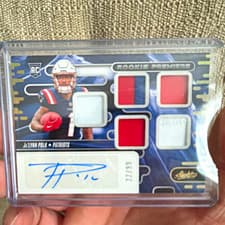 2024 Panini Absolute Rookie Premiere Materials Autographs Ja'Lynn Polk #RPMA-JPK card