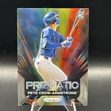 Pete Crow-Armstrong 2024 Panini Prizm Prizmatic card