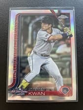 2025 Topps Chrome Update 2025 All Star Game Steven Kwan #ASGC-27 card