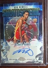 2025-26 Topps Chrome Stratospheric Signatures Rookies Asa Newell #SMR-AN card