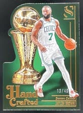 Jaylen Brown 2024-25 Panini Silhouette Hand Crafted card