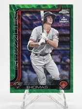 2025 Topps Pro Debut Chrome Jared Thomas #PDC-27 card
