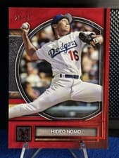 2025 Topps Museum Collection Base Set Hideo Nomo #51 card