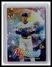 Yoshinobu Yamamoto 2024 Topps Update Mystical card