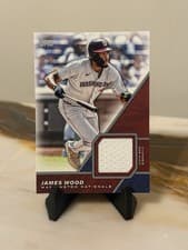 James Wood 2026 Topps Major League Material Relics card