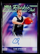 2024-25 Hoops Rookie Ink Cam Spencer #RI-SPR card