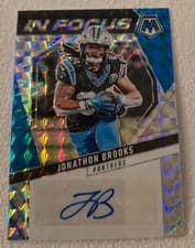 2025 Panini Mosaic In Focus Signatures Jonathon Brooks #IFS-JBS card