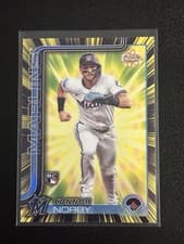2025 Topps Chrome Radiating Rookies Connor Norby #RR-10 card