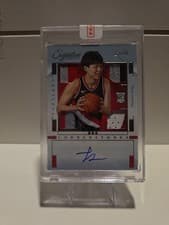 2025-26 Panini Signature Series Cornerstones Hansen Yang #6 card