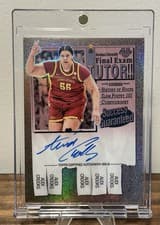Audi Crooks 2024-25 Bowman University Chrome Final Exam Autographs card