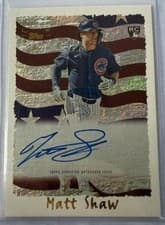 Matt Shaw 2025 Topps Archives 1995 Topps Cyberstats Autographs card
