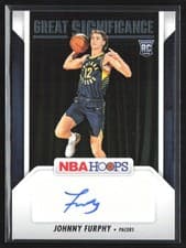2024-25 Hoops Great SIGnificance Johnny Furphy #GS-JFP card