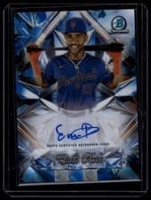 2025 Bowman Chrome Sapphire Edition Selections Autographs Elian Peña #SSA-EP card