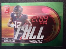 2025 Donruss Elite Full Throttle Nico Collins #5 card