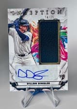 2025 Topps Inception Inception Autograph Game Relics Dillon Dingler #IAGR-DD card