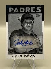 2025 Topps Shoebox Treasures Base Autographs John Kruk #12A card