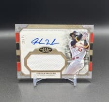 2024 Topps Tier One Autographed Jumbo Relics Jordan Walker #AT1JR-JW card