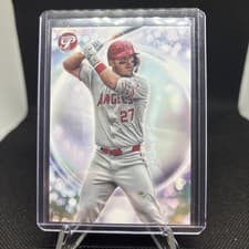 2025 Topps Pristine Pearlescent Mike Trout #PE-13 card