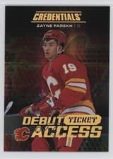 2025-26 Upper Deck Credentials Base Set Zayne Parekh #123 card