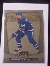 2024-25 O-Pee-Chee O-Pee-Chee Platinum Previews Auston Matthews #P-AM card