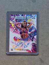 2025 Topps Exalted WWE Wrestling Ambient Autographs Lola Vice #AMA-LVC card