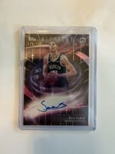 2025-26 Topps Midnight Stroke of Midnight Autographs Rookies Ben Saraf #SMR-BS card