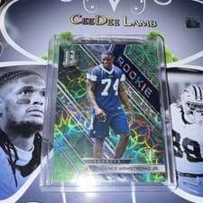 Dorance Armstrong Jr. 2018 Panini Spectra card