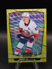 2024-25 O-Pee-Chee Platinum Base Set Anders Lee #47 card