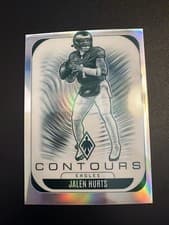 Jalen Hurts 2025 Panini Phoenix Contours card