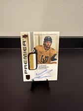 2024-25 Upper Deck Premier Acetate Auto Patch Rookies Lukas Cormier #AR-LC card