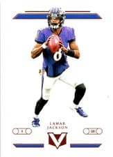 Lamar Jackson 2019 Panini Chronicles Vertex card