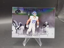 2025 Panini Black Smokescreen Puka Nacua #7 card