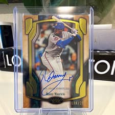 2026 Topps Tier One Break Out Autographs Ronny Mauricio #BOA-RM card