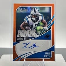 2025 Panini Absolute Signature Standouts Xavier Legette #SS-XLE card