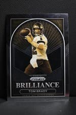 2022 Panini Prizm Brilliance Tom Brady Silver #B-1 card