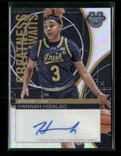 Hannah Hidalgo 2024-25 Bowman's Best University Greatness Awaits Autographs card