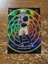 2025 Panini Select Color Wheel Tyler Shough #19 card