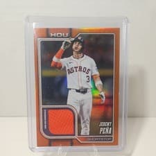 2026 Topps Real One Relics Jeremy Peña #307 card