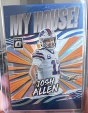 Josh Allen 2021 Panini Donruss Optic My House card