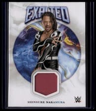 2025 Topps Exalted WWE Wrestling Exalted Relics Shinsuke Nakamura #ER-SNA card