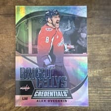 2025-26 Upper Deck Credentials Bright Cellys Alex Ovechkin #BC-14 card