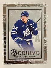 Auston Matthews 2024 Upper Deck Beehive card