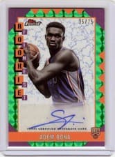 2024-25 Finest Rookie Finest Autographs Adem Bona #RFA-AB card
