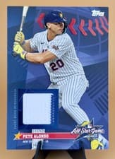 2025 Topps Update All-Star Stitches Pete Alonso #AS-PA card