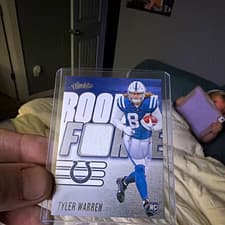 2025 Panini Absolute Rookie Force Tyler Warren #RF-TWN card