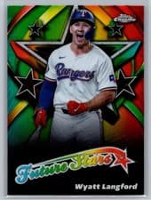 2025 Topps Chrome Future Stars Wyatt Langford #FS-13 card